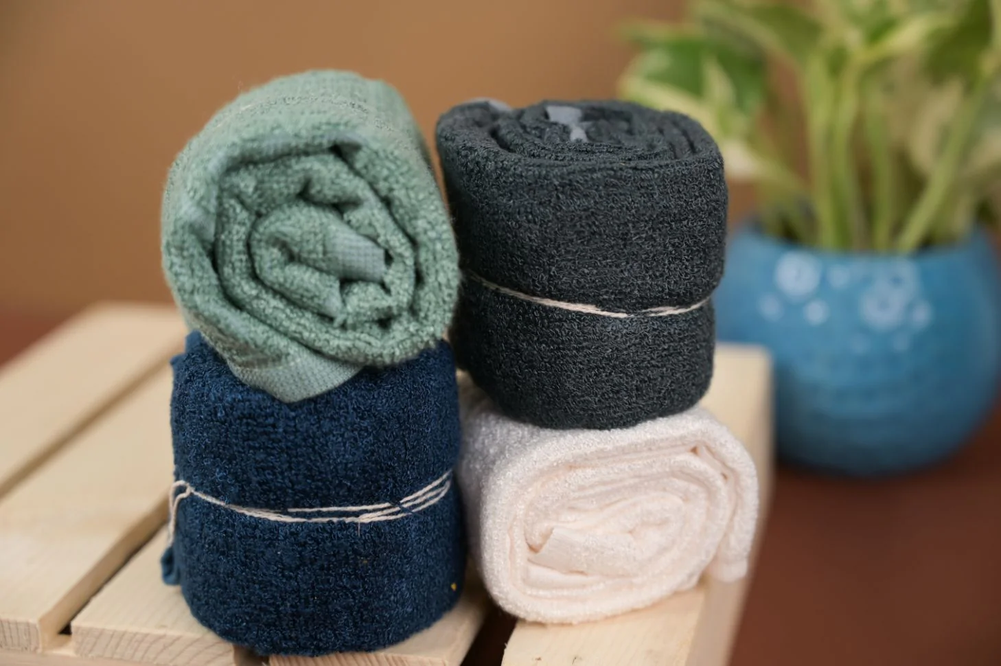 Bamboo Terry Face towel (33*33cm each) - Image 3