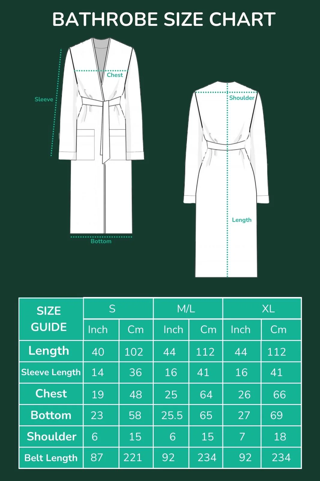 Kimono Style Bamboo Bathrobe, Autumn Leaf, Green - Image 10