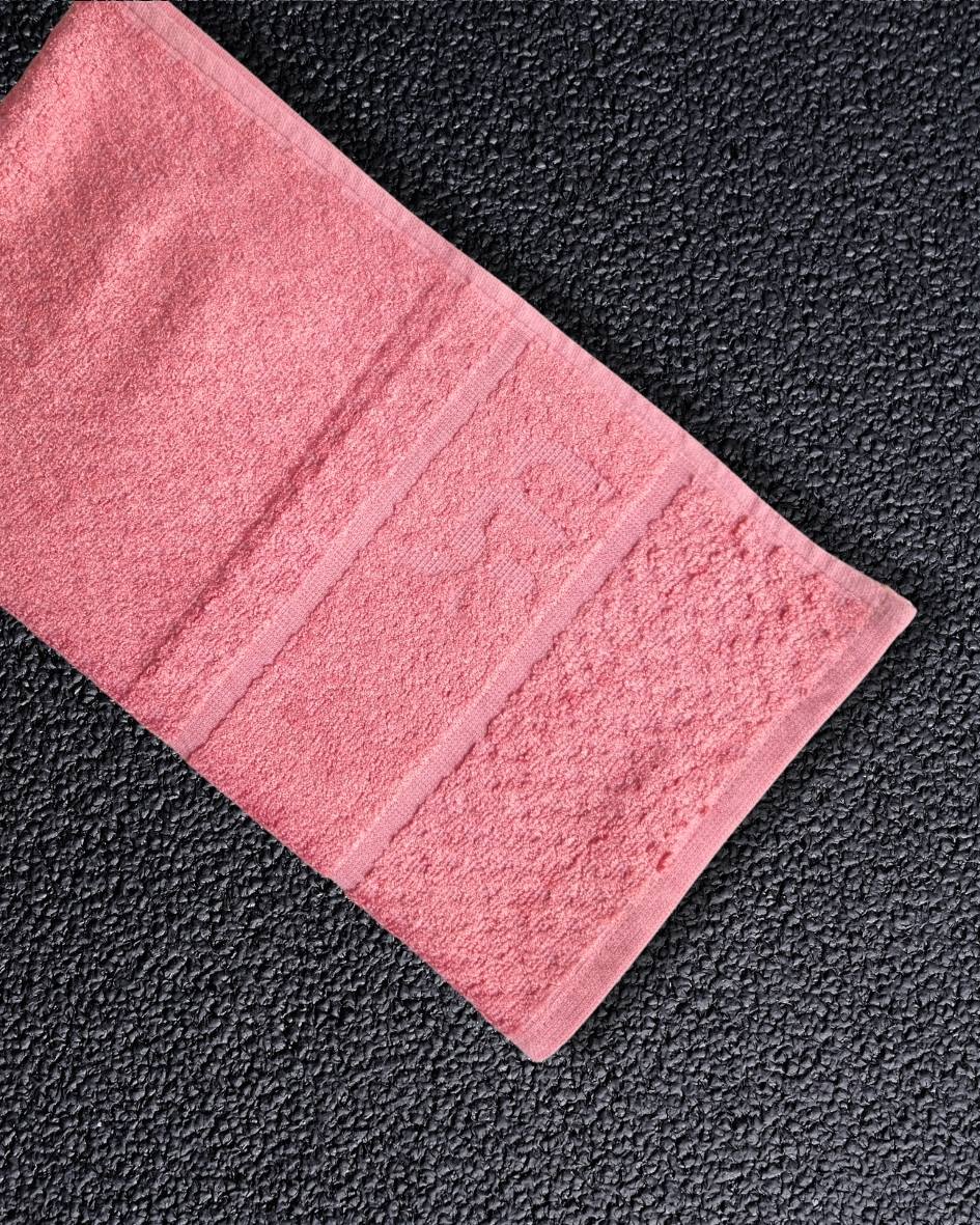 Personalized Bamboo Fluffy Bath towel set, 1 Bath 560 GSM , 1 Hand and 1 face towel Terry 480 GSM- Blush Pink - Image 3