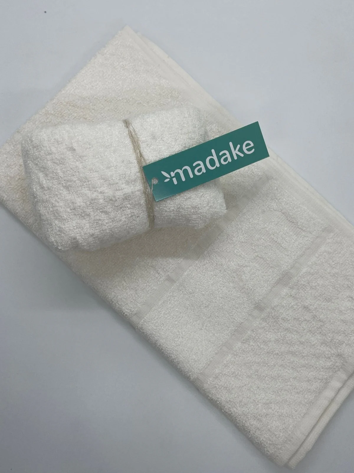 Personalized Bamboo Hand Towel/Fitness Towel 33*60cm- Almost White - Image 2