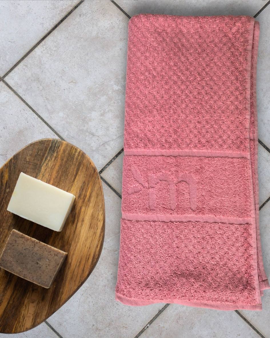 Personalized Fluffy BambooBath towel Terry 560 GSM-150*72 cm-Blush Pink - Image 3