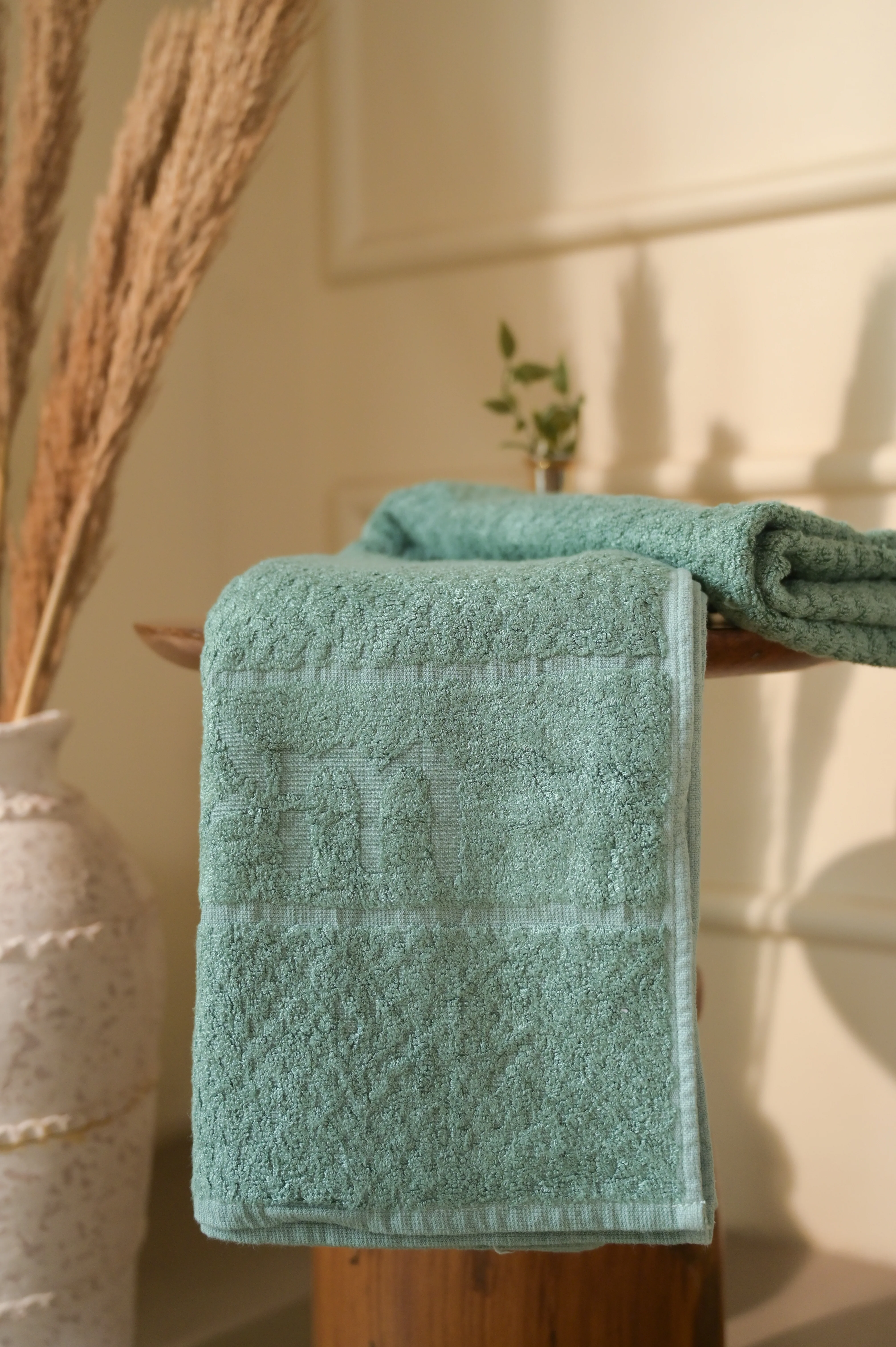 Personalized Set of Four Hand/Fitness Bamboo Towel 33*60 cm - Image 3