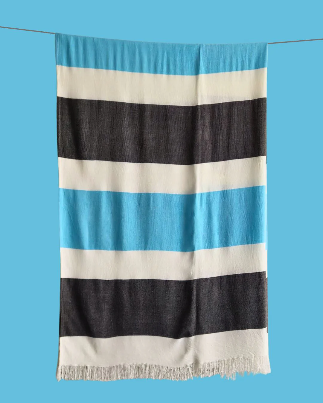 Personalized Thin bamboo bath towel- Coastal Breeze 160*75cm - Image 8
