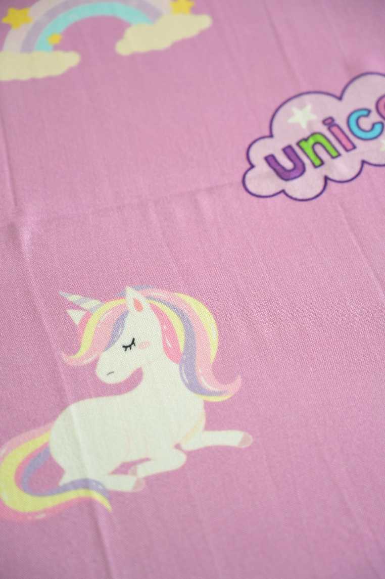 Personalized Thin Bamboo Kids Towel - 124*68cm - Chill Unicorn - Image 6