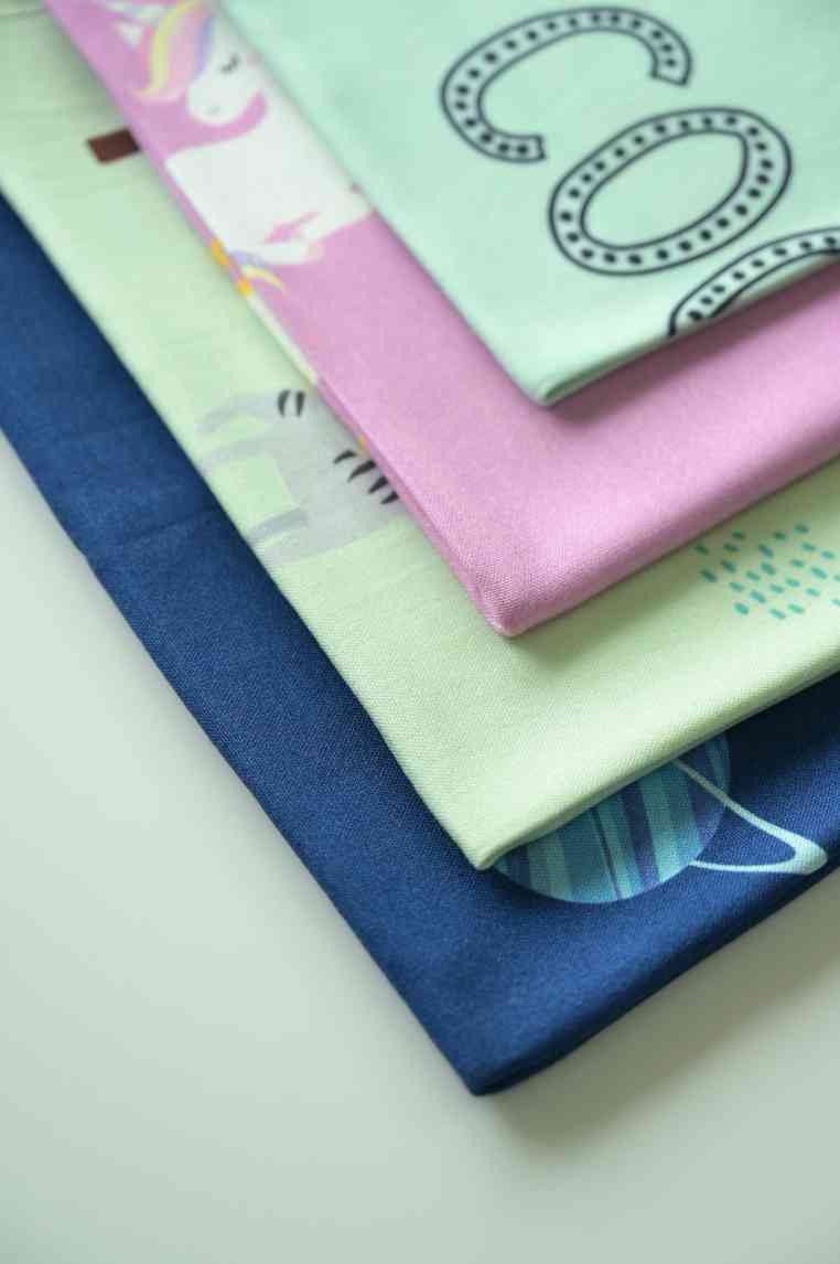 Personalized Thin Bamboo Kids Towel - 124*68cm - Chill Unicorn - Image 8