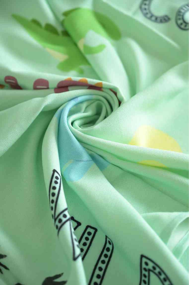 Personalized Thin Bamboo Kids towel - 124*68cm - Cool Dino - Image 5
