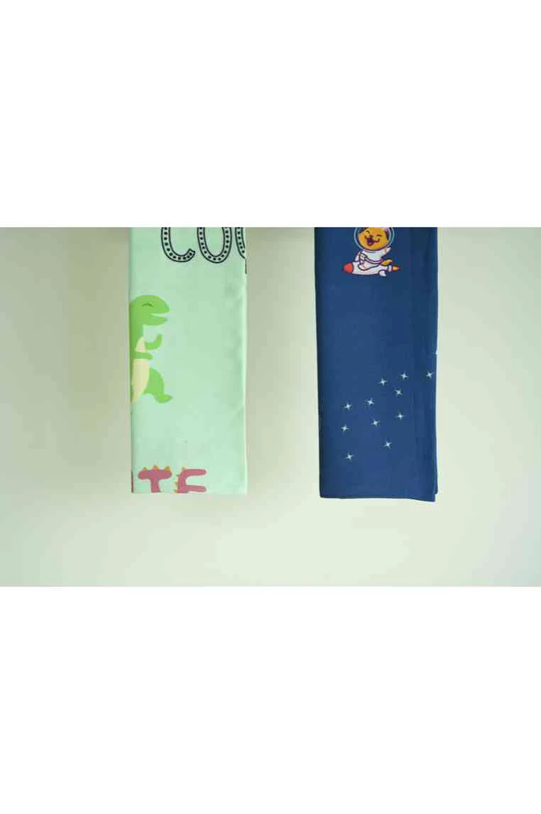 Personalized Thin Bamboo Kids towel - 124*68cm - Cool Dino - Image 8