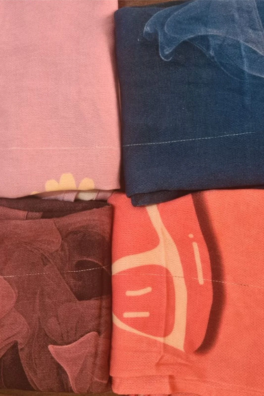 Ugly Towel Set of 2- Mystery colors - Thin / Printed Towels - Image 3