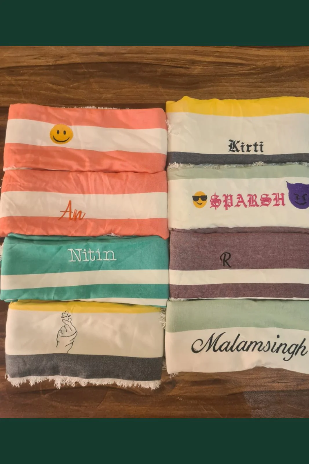 Ugly Towel Set of 2- Mystery colors - Thin / Printed Towels - Image 4